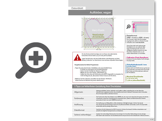 Product Bild vegane_wiederabl__sbare_klebefolie_in_herz-form_konturgeschnitten___einseitig_4_0-farbig_bedruckt