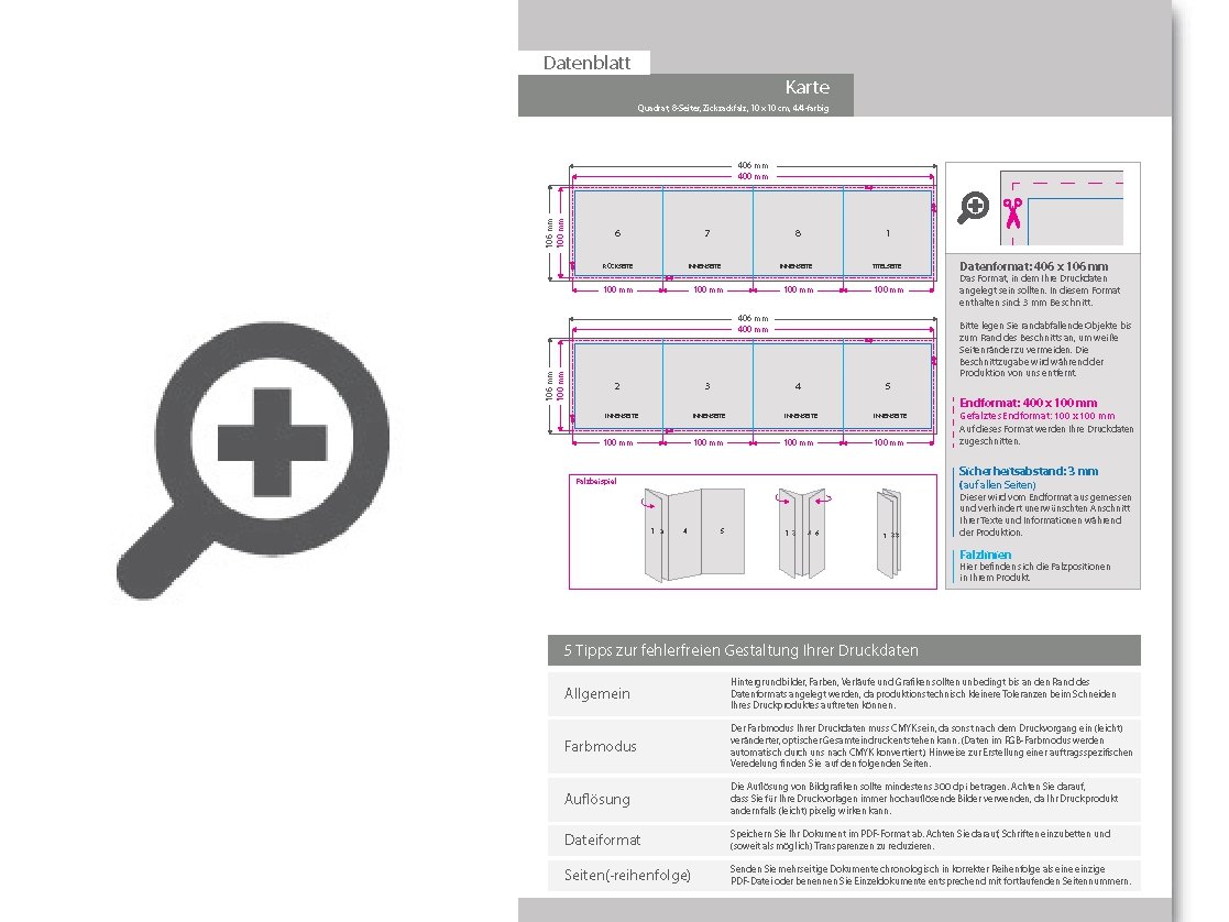Product Bild weihnachtskarte__gefalzt_auf_quadrat_10_0_cm_x_10_0_cm__vertikaler_zickzackfalz__8-seitig
