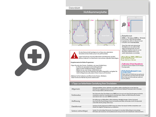 Product Bild wahlplakat_auf_hohlkammerplatte_in_feuer-form_konturgefr__st___beidseitig_4_4-farbig_bedruckt