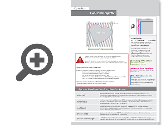 Product Bild wahlplakat_auf_hohlkammerplatte_in_herz-form_konturgefr__st___einseitig_4_0-farbig_bedruckt