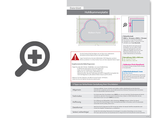 Product Bild wahlplakat_auf_hohlkammerplatte_in_wolke-form_konturgefr__st___einseitig_4_0-farbig_bedruckt